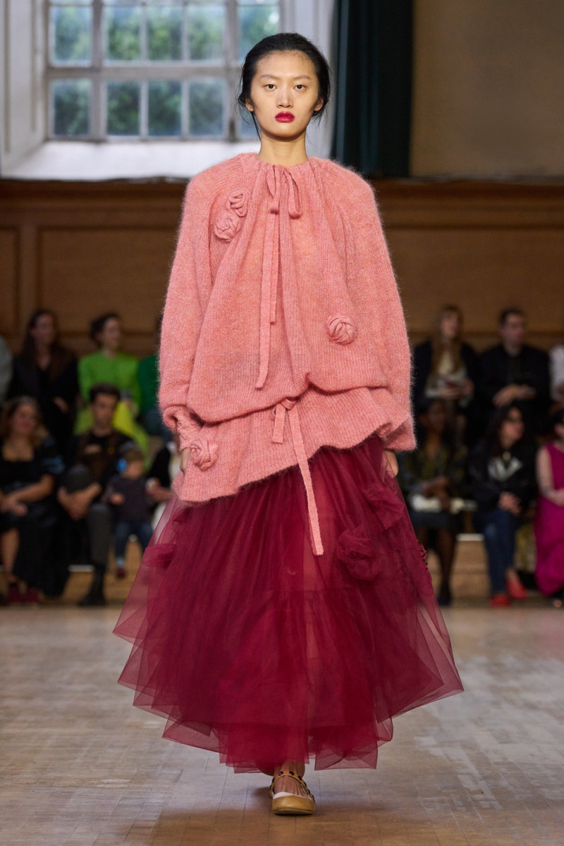 Molly Goddard fashion show for Autumn/Winter 2024