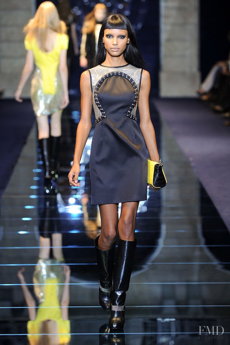 Jasmine Tookes featured in  the Versace fashion show for Autumn/Winter 2012