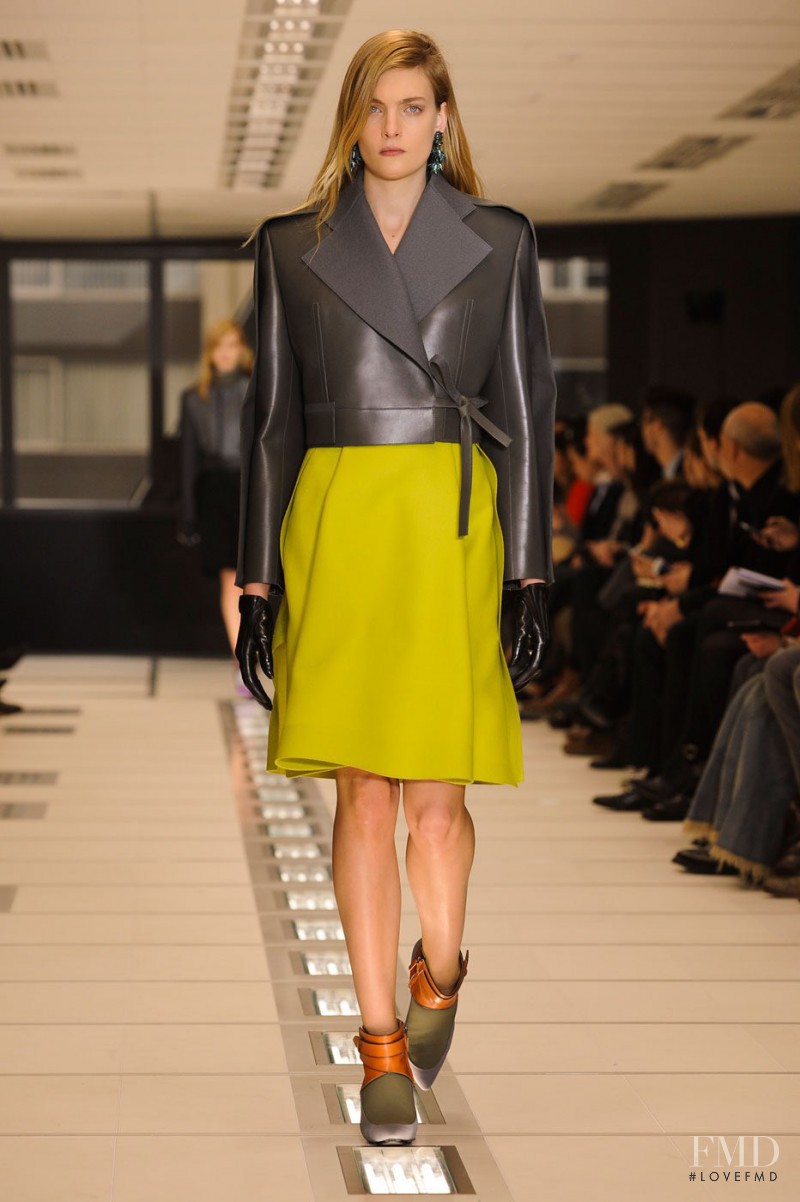 Ophelie Rupp featured in  the Balenciaga fashion show for Autumn/Winter 2012