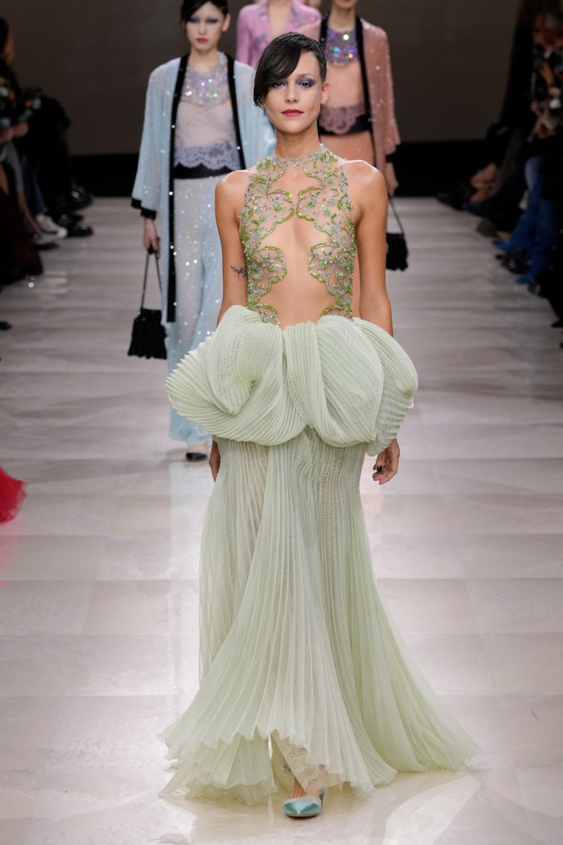 Armani Prive fashion show for Spring/Summer 2024