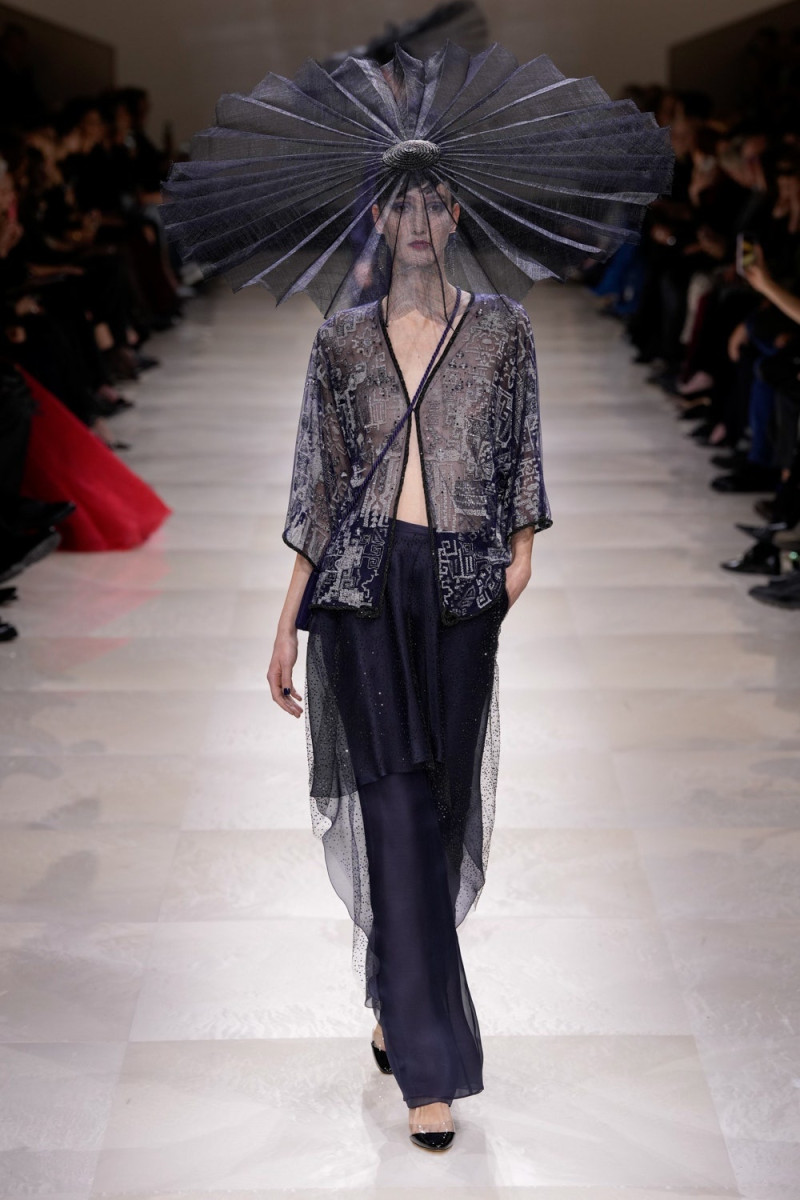 Armani Prive fashion show for Spring/Summer 2024