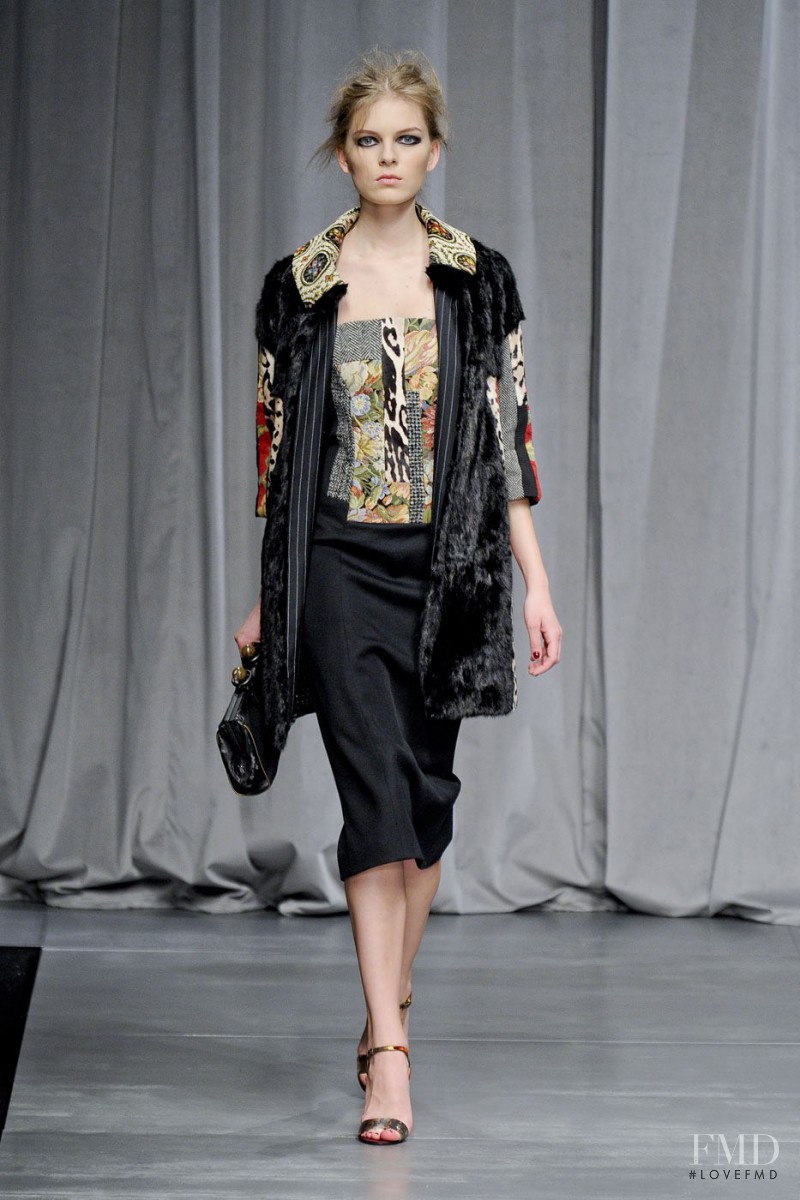 Kate Kosushkina featured in  the Antonio Marras fashion show for Autumn/Winter 2012