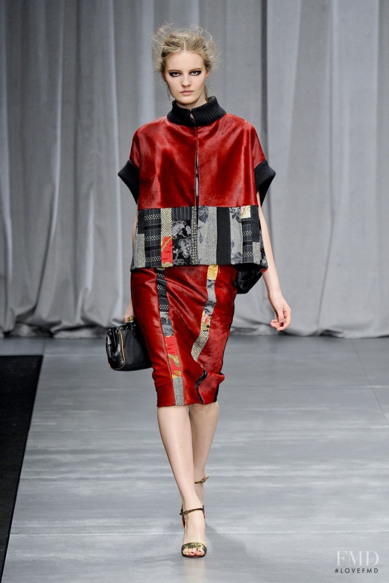 Tilda Lindstam featured in  the Antonio Marras fashion show for Autumn/Winter 2012