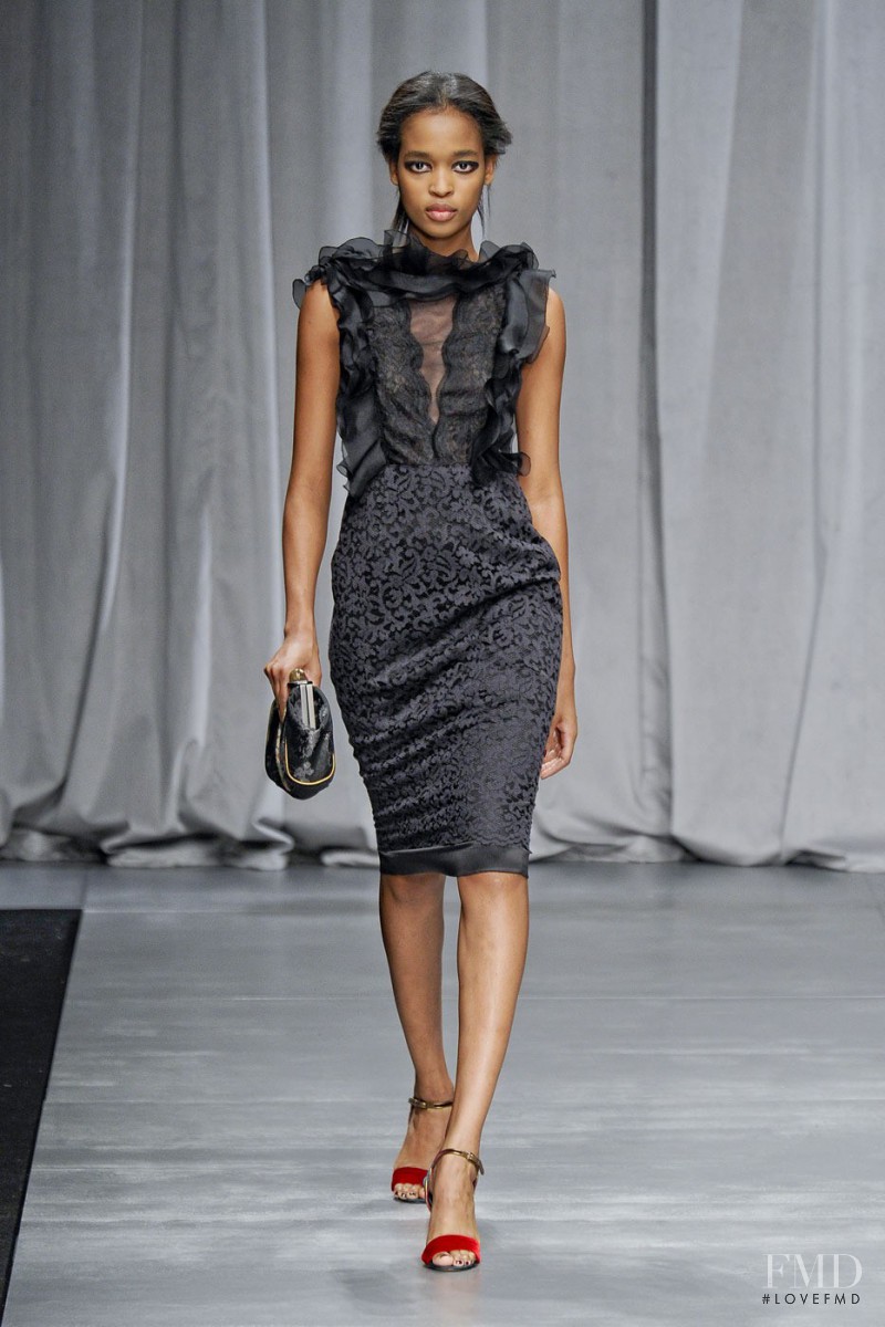 Marihenny Rivera Pasible featured in  the Antonio Marras fashion show for Autumn/Winter 2012