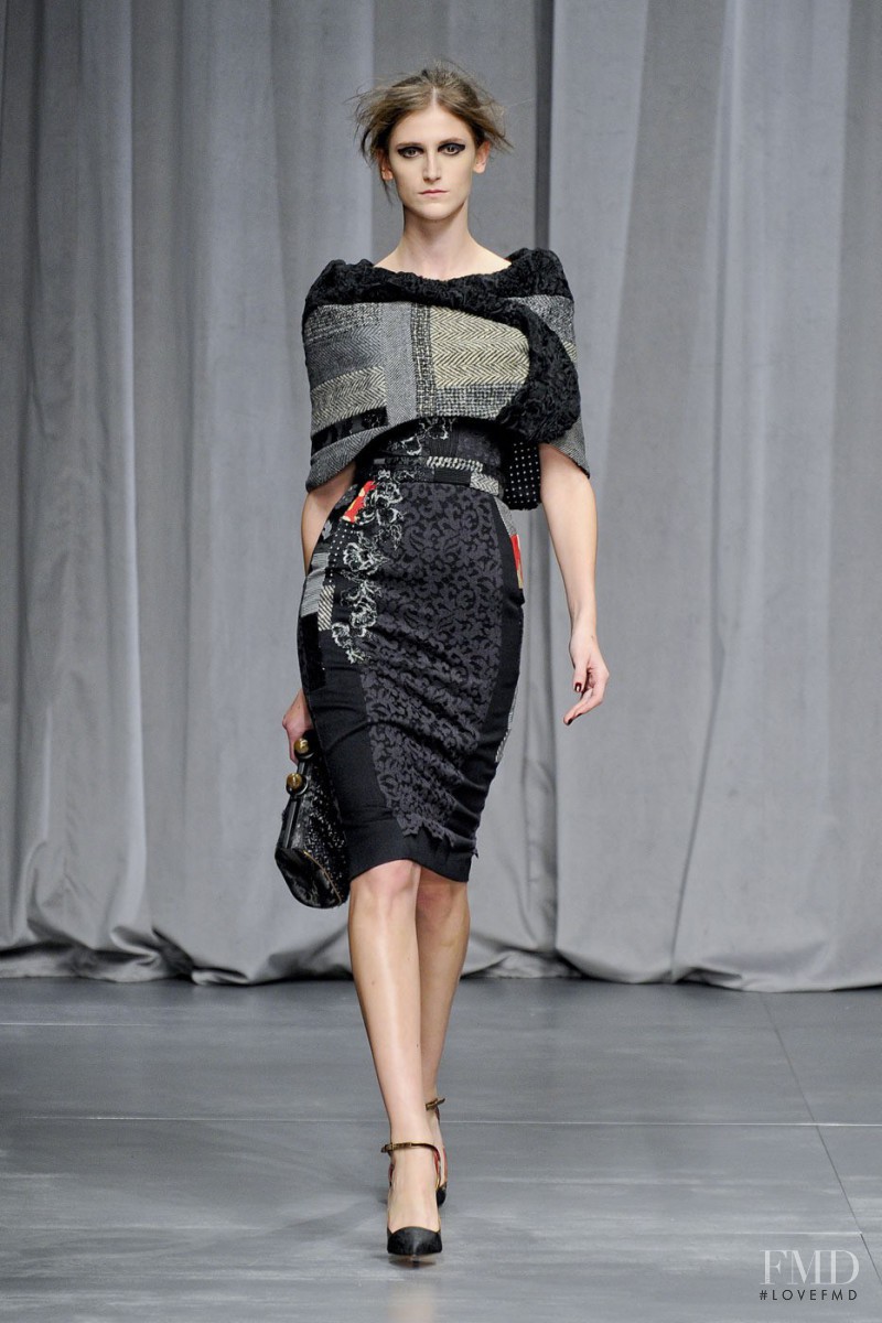 Daiane Conterato featured in  the Antonio Marras fashion show for Autumn/Winter 2012