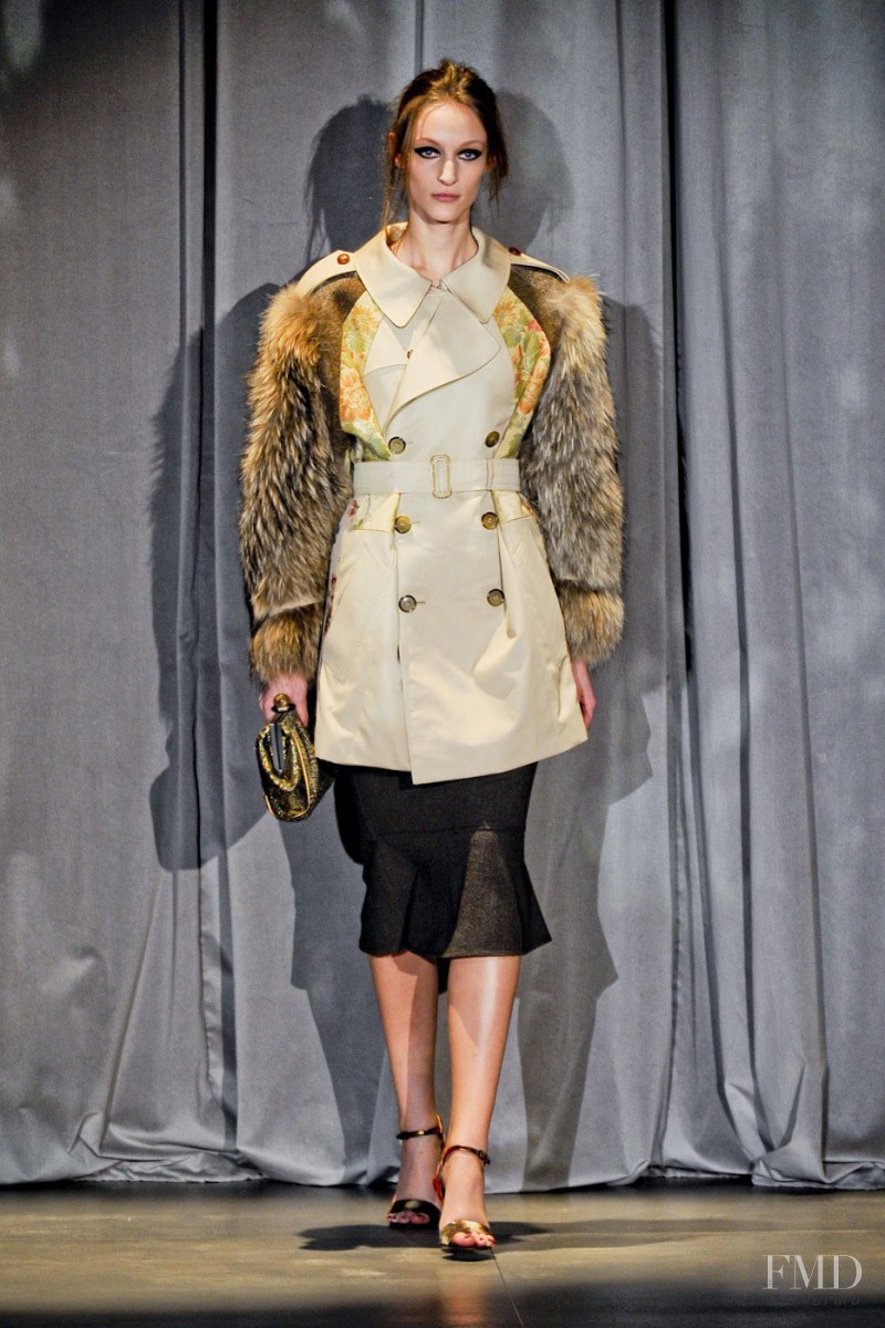 Franzi Mueller featured in  the Antonio Marras fashion show for Autumn/Winter 2012