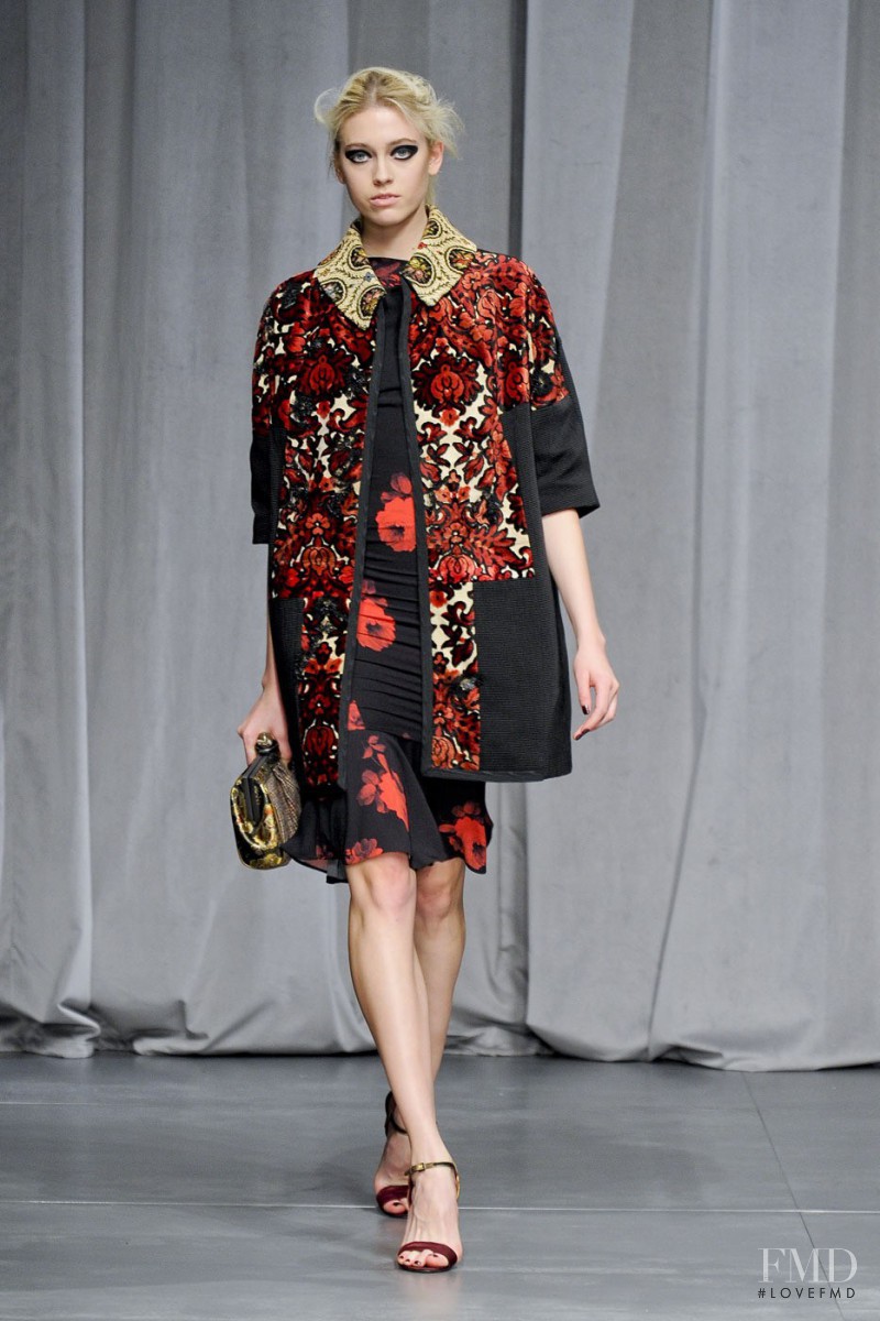 Anna Zanovello featured in  the Antonio Marras fashion show for Autumn/Winter 2012