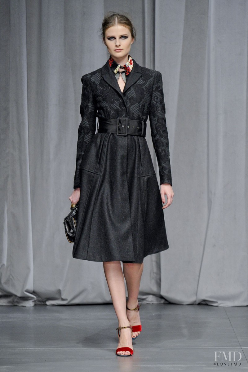 Vasilisa Pavlova featured in  the Antonio Marras fashion show for Autumn/Winter 2012