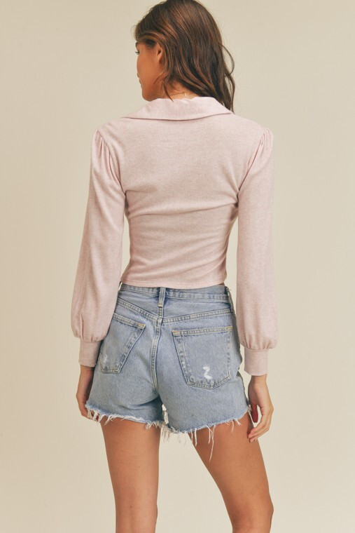 Kiana Carroll featured in  the Lush catalogue for Pre-Fall 2022
