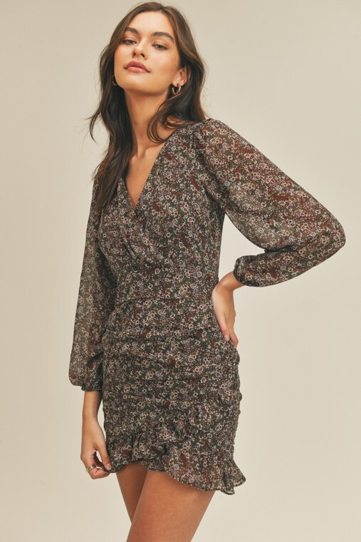Kiana Carroll featured in  the Lush catalogue for Pre-Fall 2022