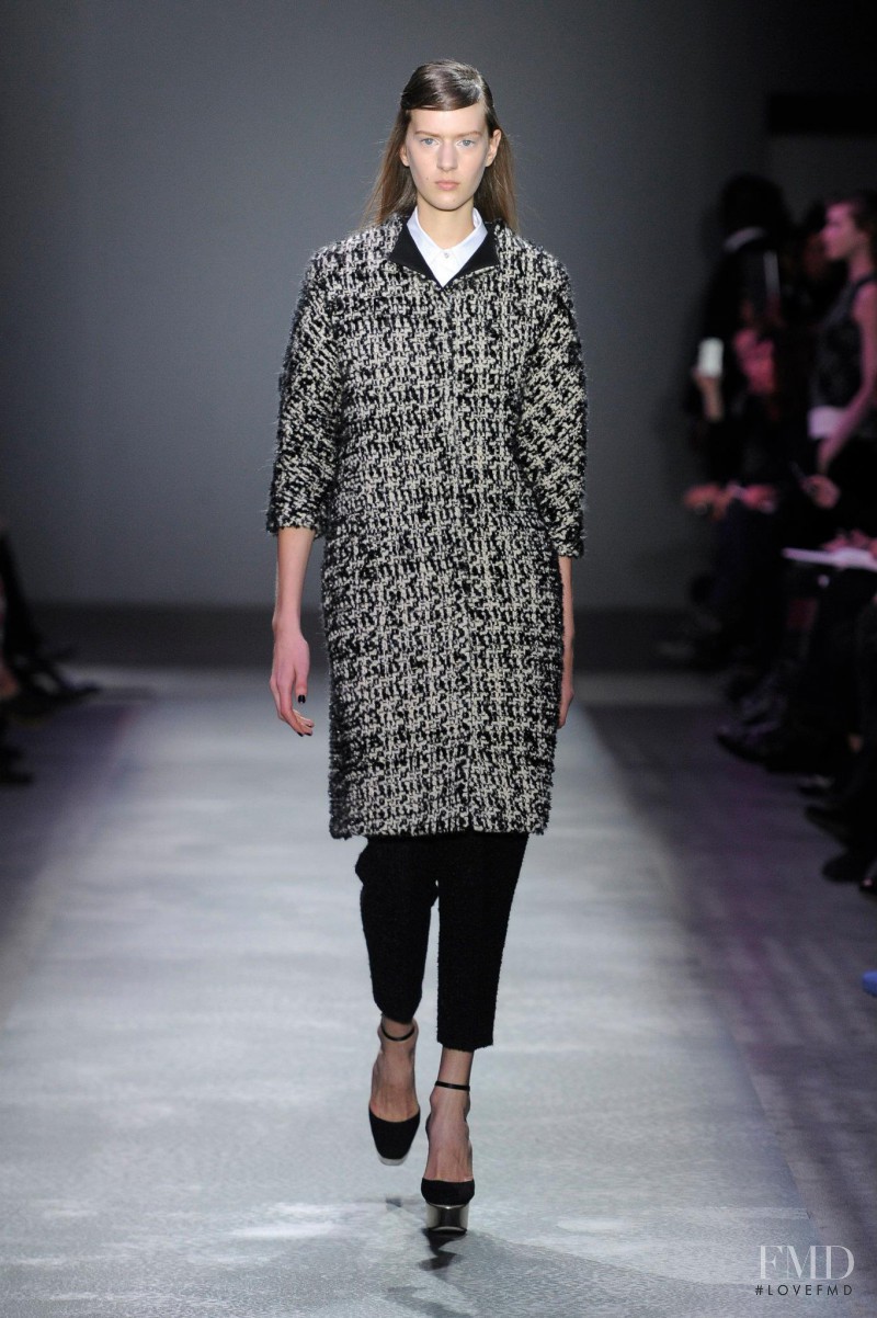 Carla Gebhart featured in  the Giambattista Valli fashion show for Autumn/Winter 2012