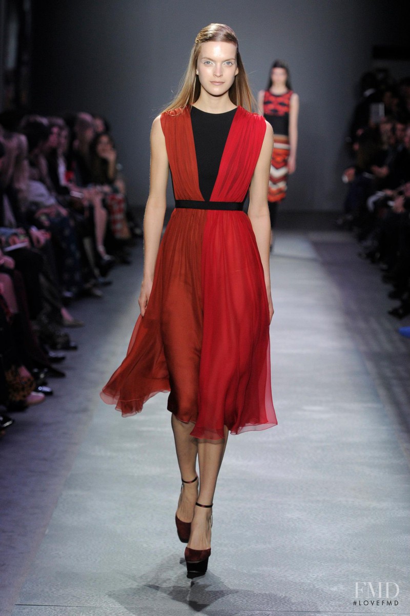 Mirte Maas featured in  the Giambattista Valli fashion show for Autumn/Winter 2012