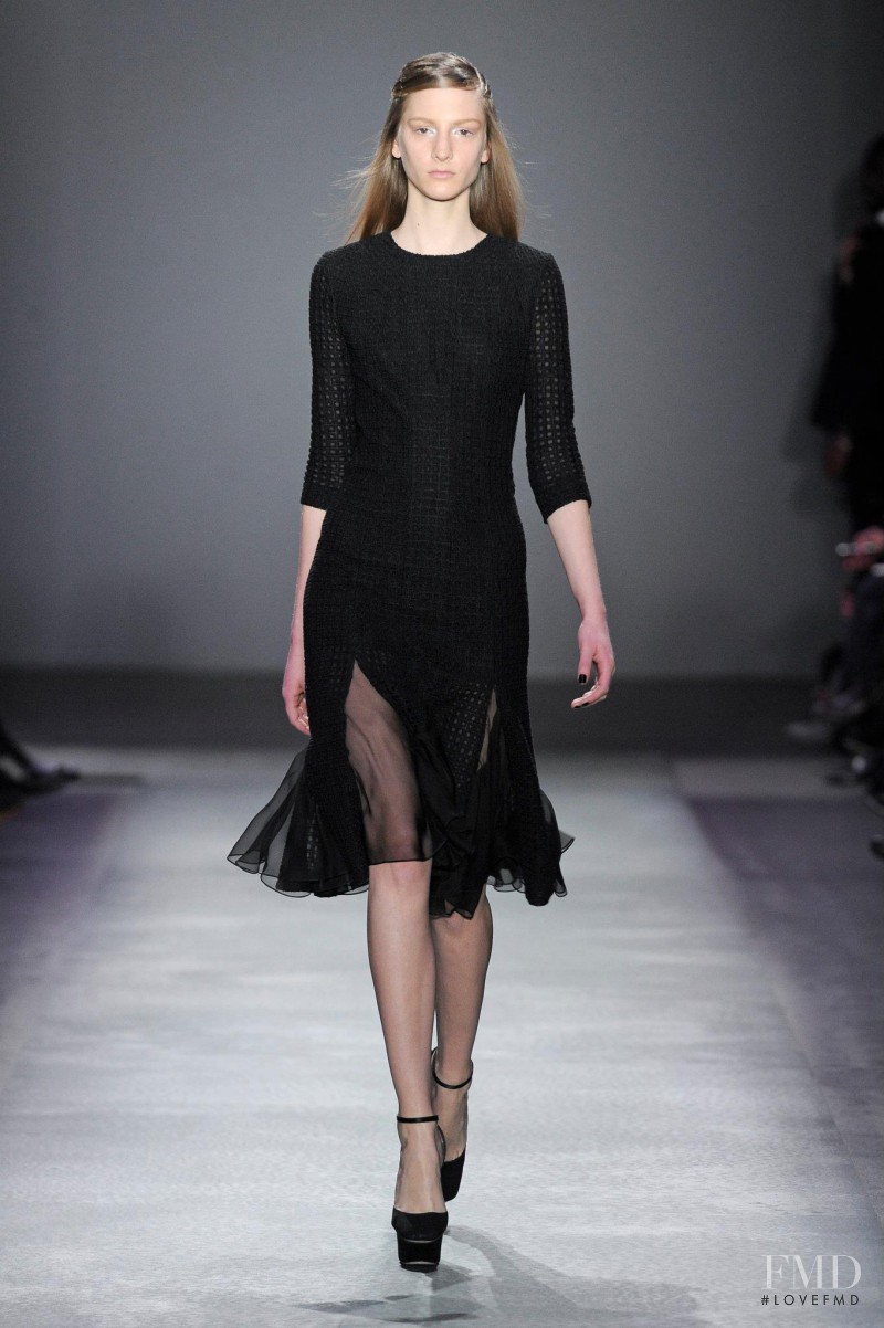 Rosanna Georgiou featured in  the Giambattista Valli fashion show for Autumn/Winter 2012