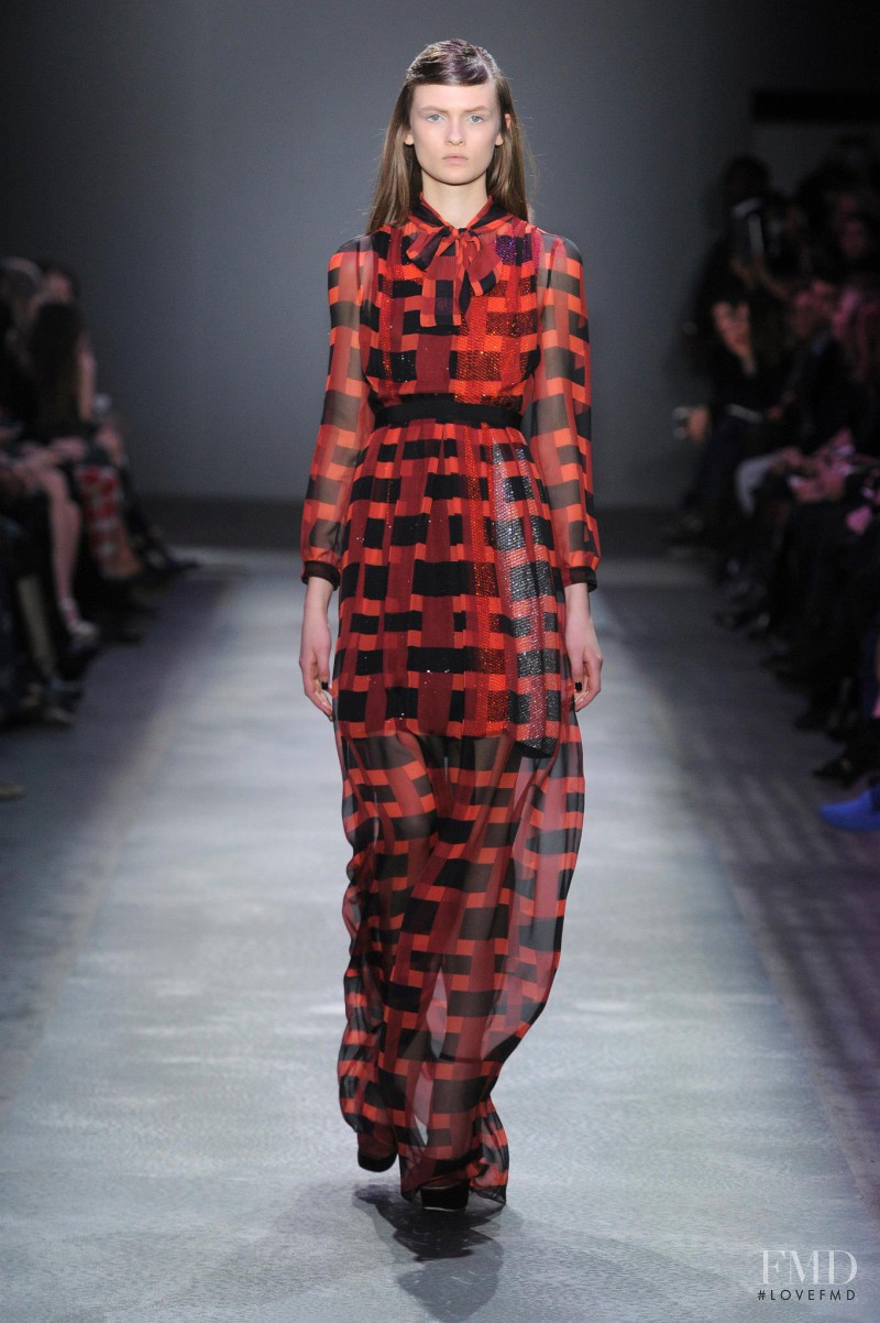 Lara Mullen featured in  the Giambattista Valli fashion show for Autumn/Winter 2012