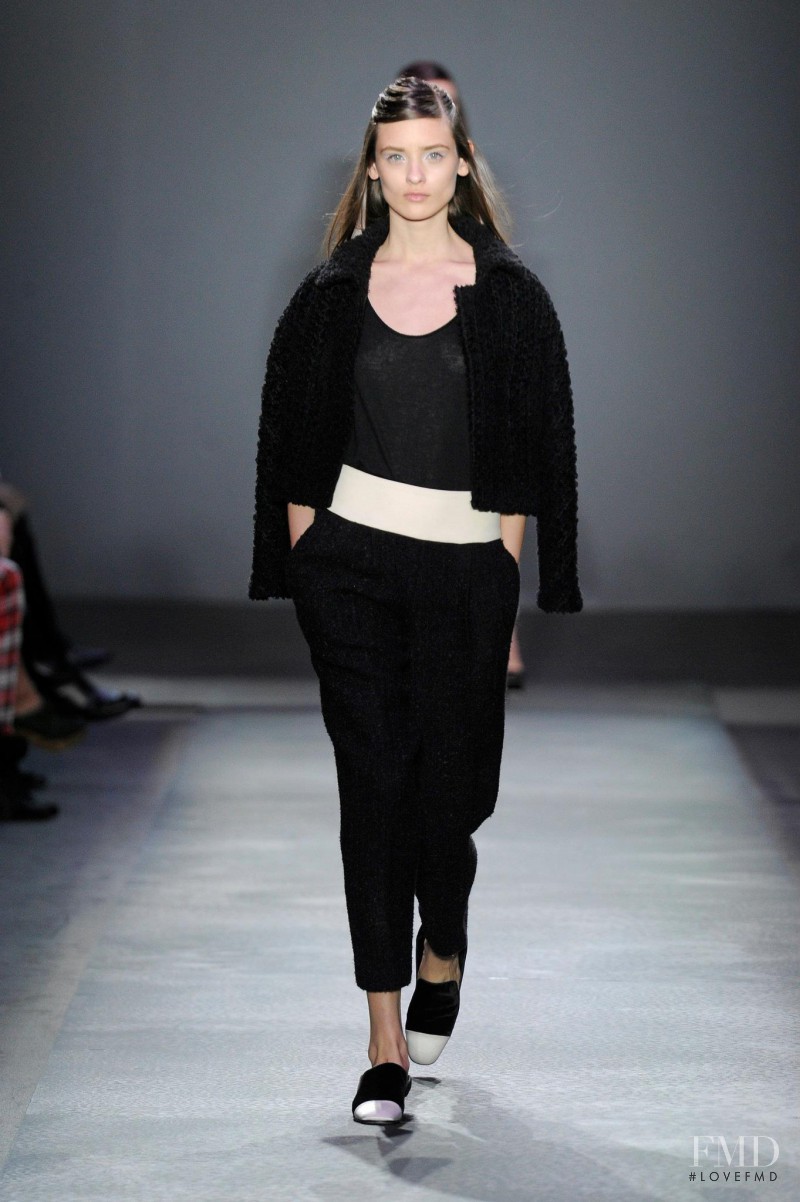 Carolina Thaler featured in  the Giambattista Valli fashion show for Autumn/Winter 2012