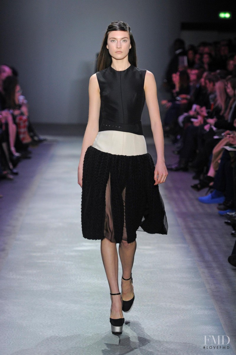 Jacquelyn Jablonski featured in  the Giambattista Valli fashion show for Autumn/Winter 2012