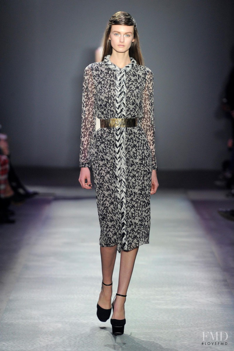 Andie Arthur featured in  the Giambattista Valli fashion show for Autumn/Winter 2012