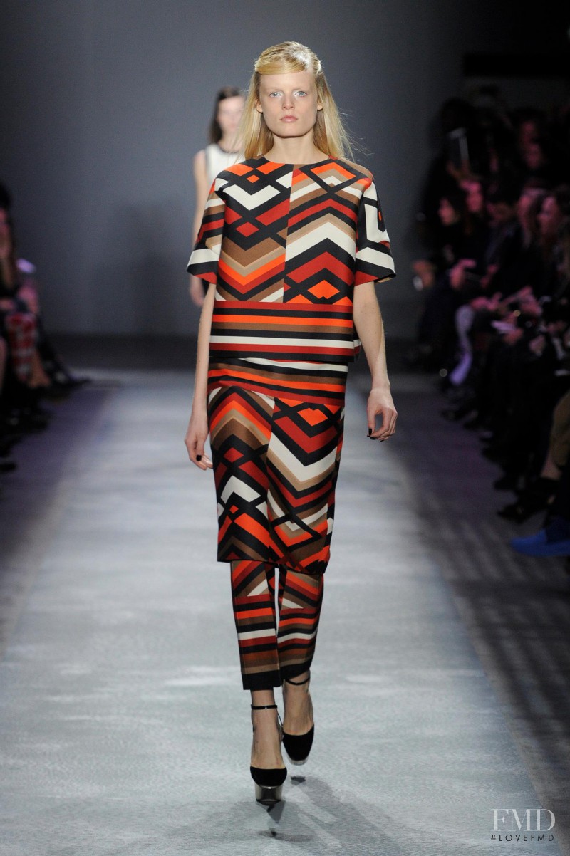 Hanne Gaby Odiele featured in  the Giambattista Valli fashion show for Autumn/Winter 2012