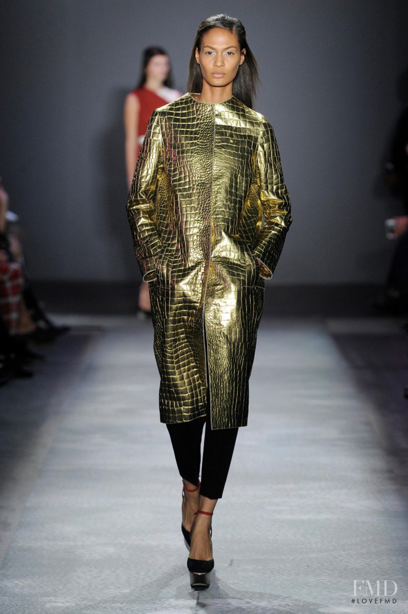 Joan Smalls featured in  the Giambattista Valli fashion show for Autumn/Winter 2012
