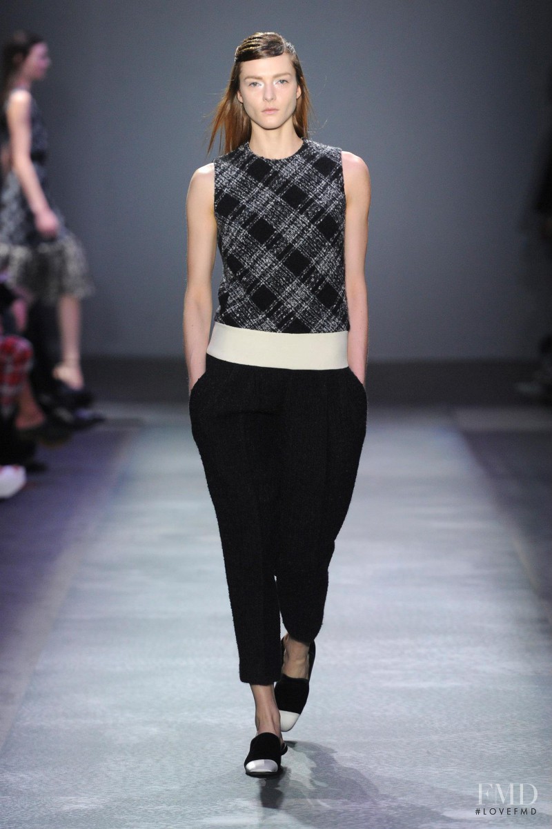 Zenia Sevastyanova featured in  the Giambattista Valli fashion show for Autumn/Winter 2012