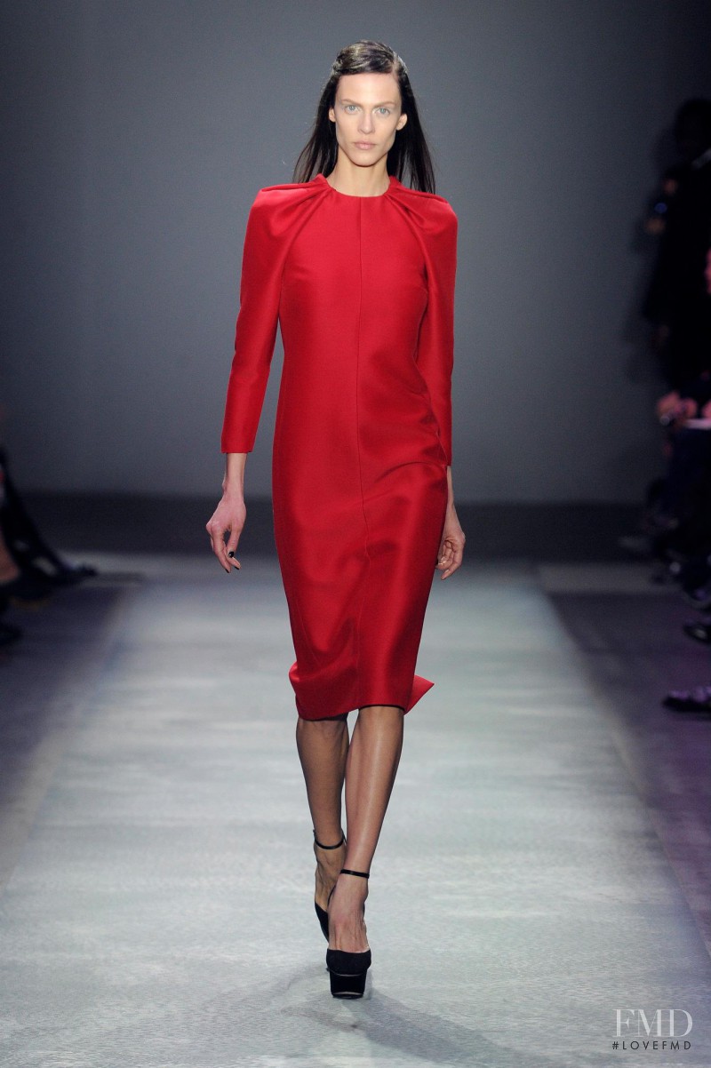 Aymeline Valade featured in  the Giambattista Valli fashion show for Autumn/Winter 2012
