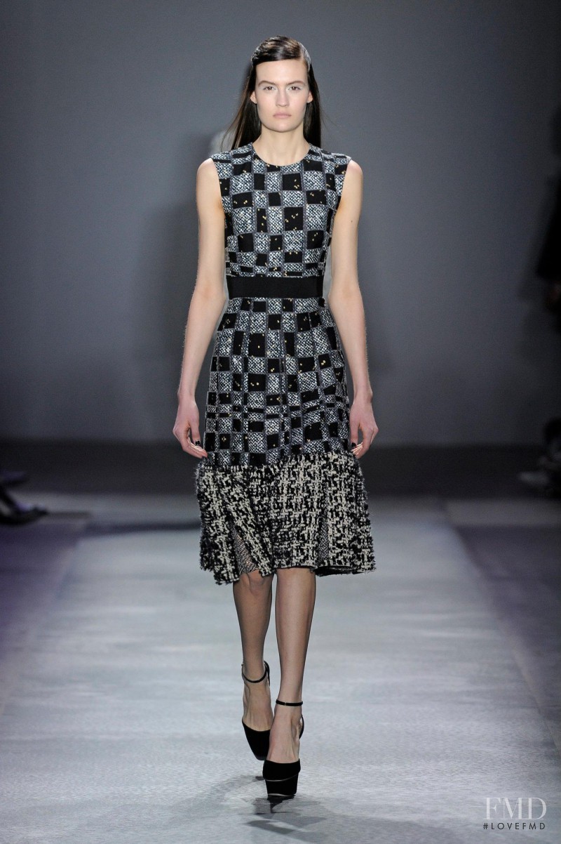 Maria Bradley featured in  the Giambattista Valli fashion show for Autumn/Winter 2012