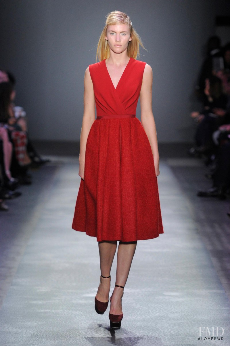 Emily Baker featured in  the Giambattista Valli fashion show for Autumn/Winter 2012