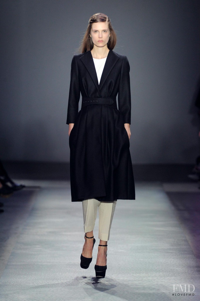 Caroline Brasch Nielsen featured in  the Giambattista Valli fashion show for Autumn/Winter 2012