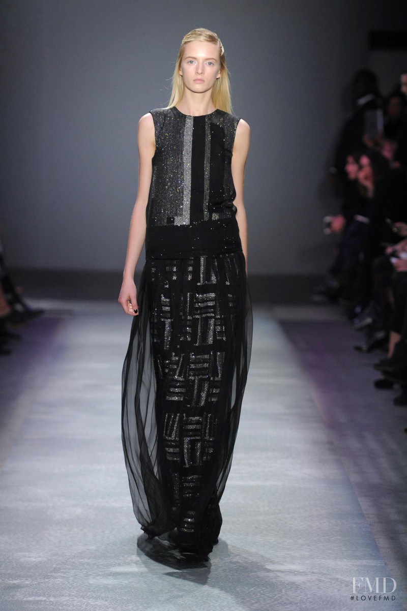 Daria Strokous featured in  the Giambattista Valli fashion show for Autumn/Winter 2012