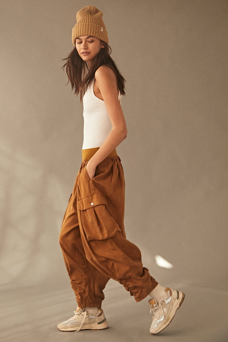 Kiana Carroll featured in  the Free People catalogue for Pre-Fall 2022