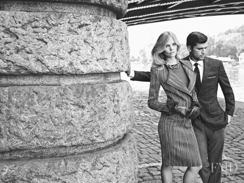 Marloes Horst featured in  the Sarar catalogue for Autumn/Winter 2012