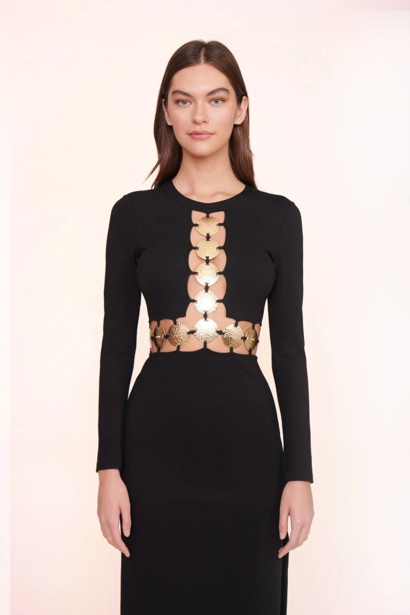 Kiana Carroll featured in  the Staud catalogue for Spring/Summer 2024