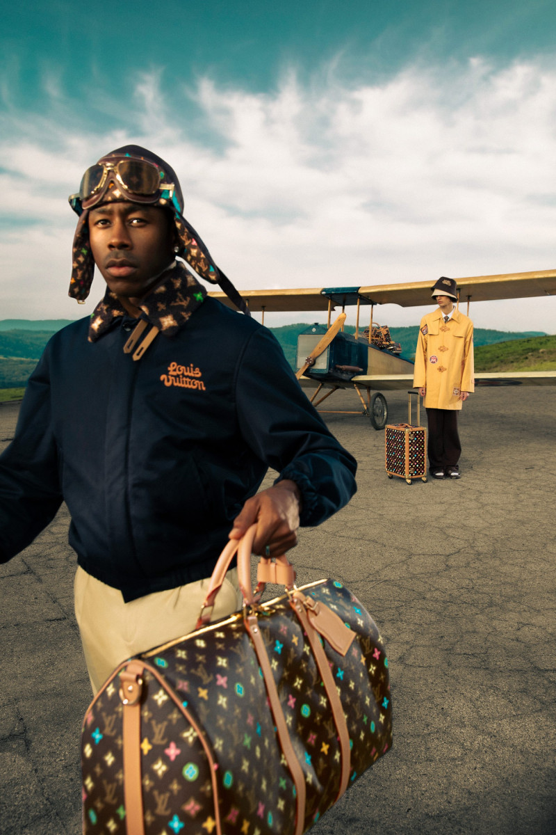 Louis Vuitton Louis Vuitton Spring 24 Menswear Capsule Collection by Tyler, The Creator advertisement for Spring 2024