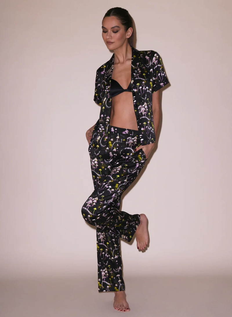 Kiana Carroll featured in  the Fleur Du Mal catalogue for Spring/Summer 2023