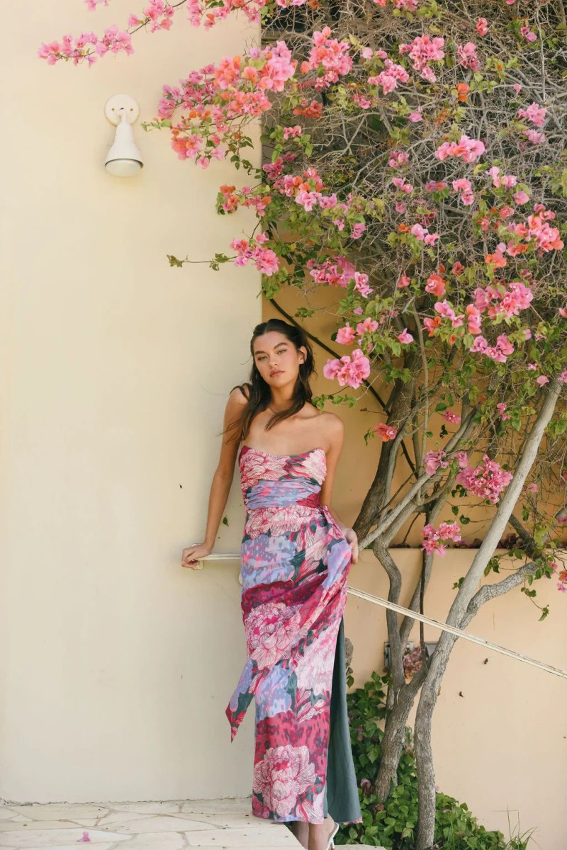 Kiana Carroll featured in  the Hutch Design advertisement for Spring/Summer 2023