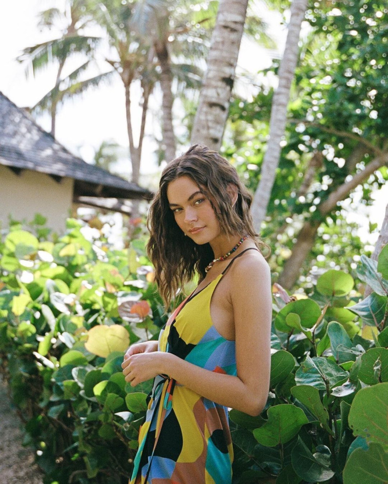 Kiana Carroll featured in  the Hutch Design advertisement for Spring/Summer 2023