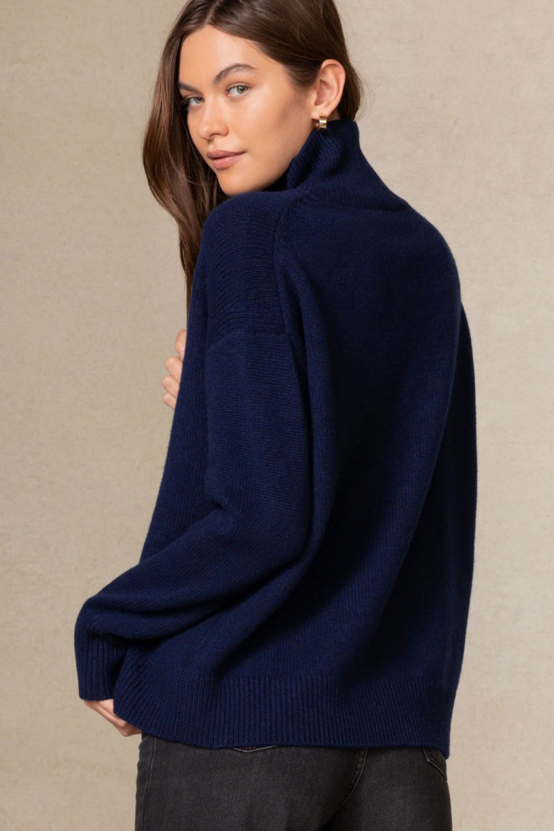 Kiana Carroll featured in  the Naked Cashmere catalogue for Autumn/Winter 2023