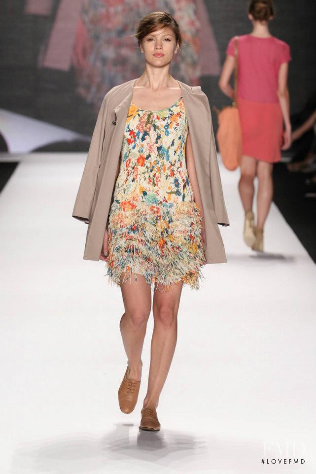 Mariana Bayon featured in  the Vivienne Tam fashion show for Spring/Summer 2012