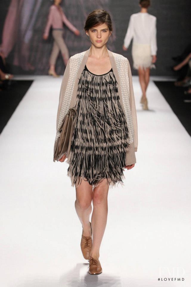 Kel Markey featured in  the Vivienne Tam fashion show for Spring/Summer 2012