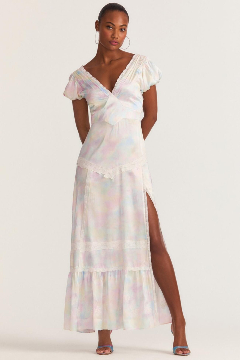 Ange-Marie Moutambou featured in  the LoveShackFancy catalogue for Spring/Summer 2024