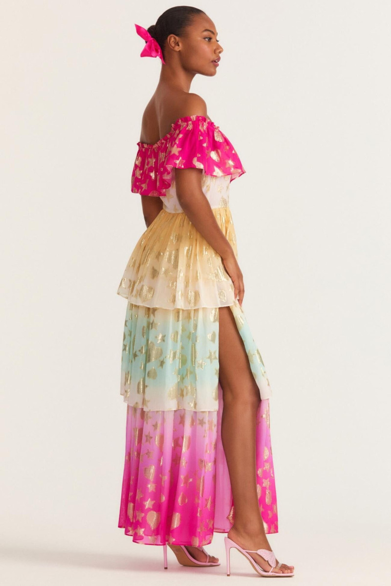 Ange-Marie Moutambou featured in  the LoveShackFancy catalogue for Spring/Summer 2024