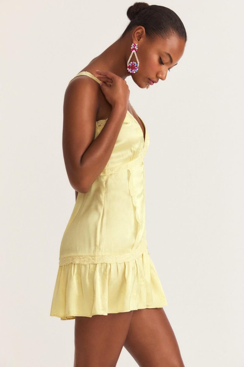 Ange-Marie Moutambou featured in  the LoveShackFancy catalogue for Spring/Summer 2024