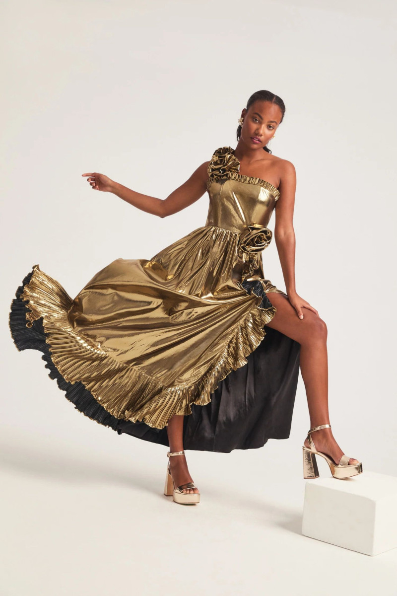 Ange-Marie Moutambou featured in  the LoveShackFancy catalogue for Spring/Summer 2024