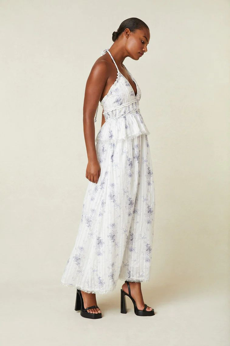 Ange-Marie Moutambou featured in  the LoveShackFancy catalogue for Spring/Summer 2024