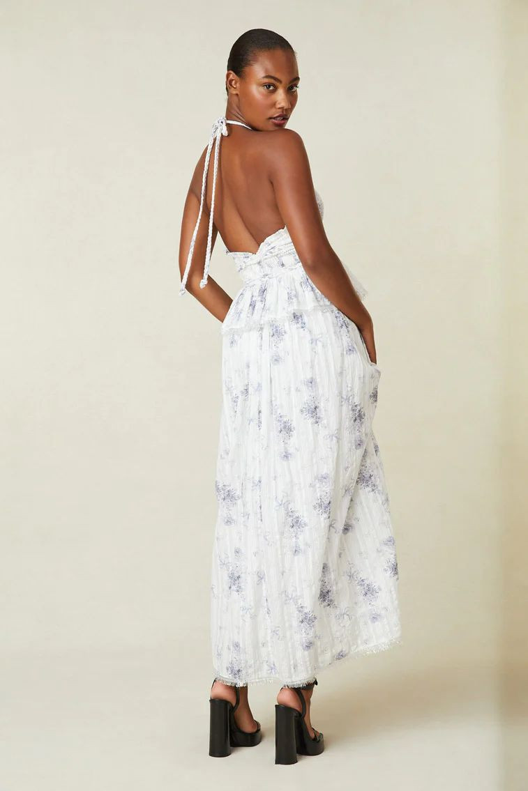 Ange-Marie Moutambou featured in  the LoveShackFancy catalogue for Spring/Summer 2024