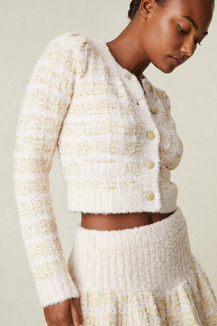 Ange-Marie Moutambou featured in  the LoveShackFancy catalogue for Spring/Summer 2024