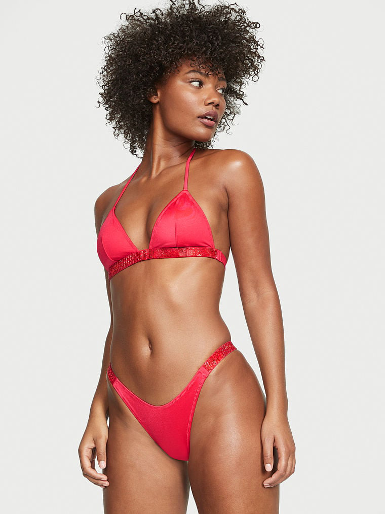 Ange-Marie Moutambou featured in  the Victoria\'s Secret Swim catalogue for Spring/Summer 2023