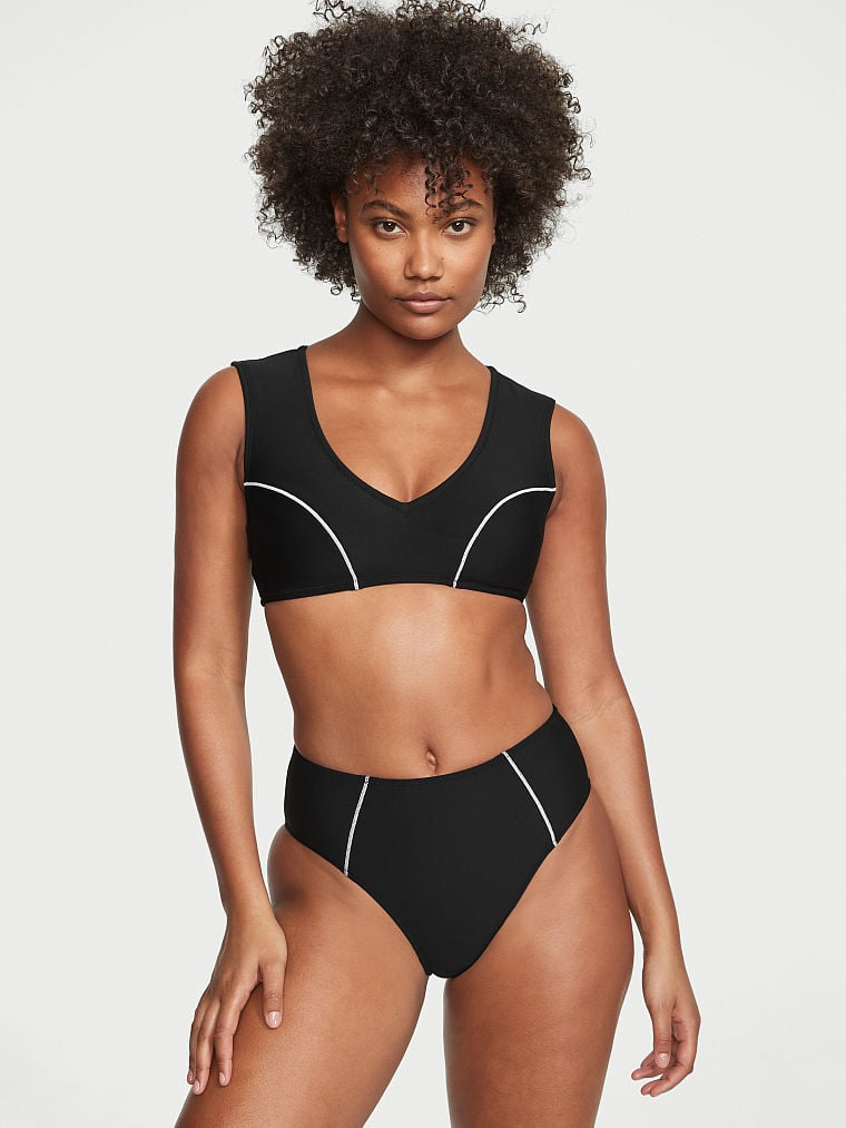 Ange-Marie Moutambou featured in  the Victoria\'s Secret Swim catalogue for Spring/Summer 2023