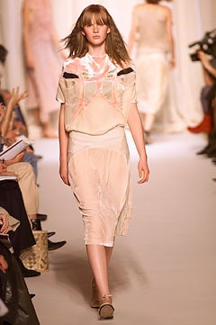 Martine Sitbon fashion show for Spring/Summer 2002