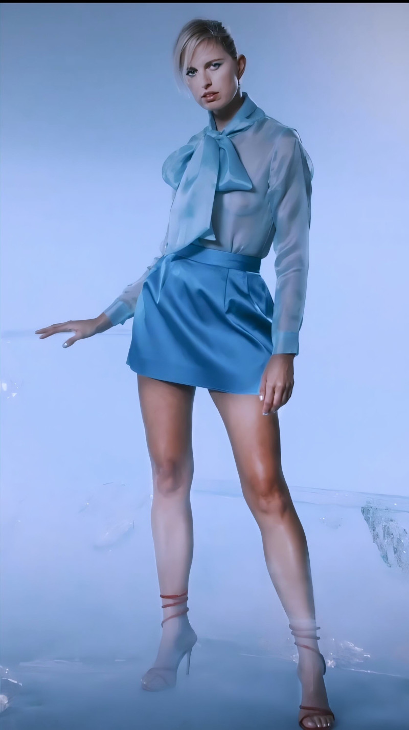 Karolina Kurkova featured in  the Nine West advertisement for Holiday 2023